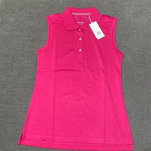 BRAND NEW WITH TAGS TORY SPORT COLLARD TANK TOP!